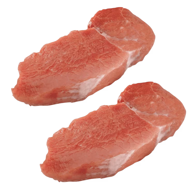 Frozen Pork Leg Steaks Pif Paf Alimentos